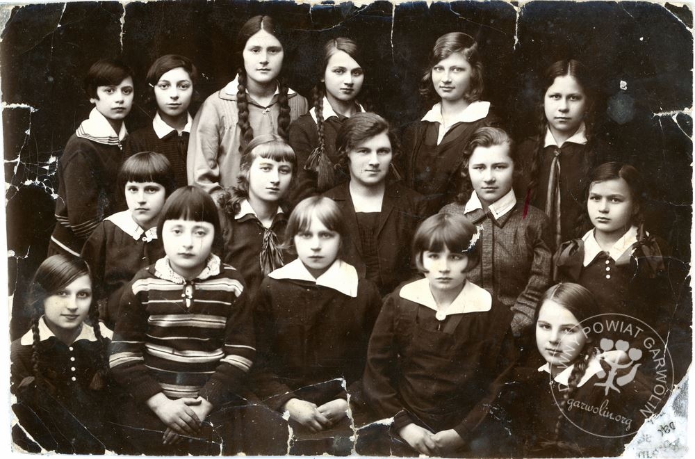 Kółko Literackie - Garwolin 1927 rok. Udostępniła rodzina Makulec.