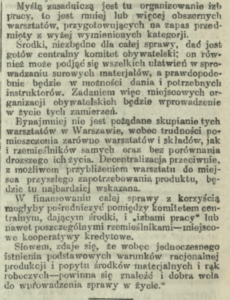 Chaniewski - ocena sytuacji 1915