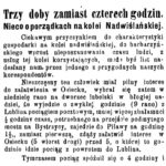 Jak się jeździło z Lublina do Osiecka w 1906 r.