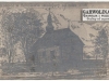 5. Pocztówka przedstawiająca kościół w Sobolewie z przed rozbudowy która miała miesce w latach 1916-1917.