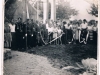 2. Wanaty, 22 lipca 1959 - odsłonięcie  pomnika ku czci ofiar pomordowanych w dniu 28 lutego 1944 roku.  Zdjęcie udostępnił T. Rękawek