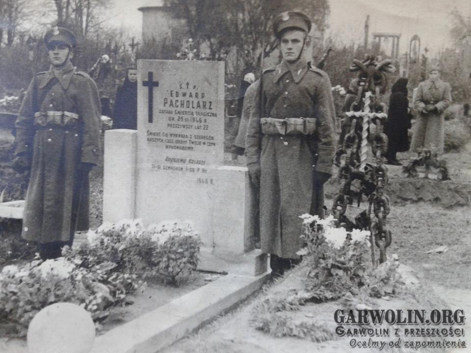 Grób Marcina Pawlika na garwolińskim cmentarzu parafialnym