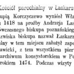Dekanat garwoliński na początku XVII w. Cz. 5. Łaskarzew