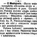 Maciejowice w 1915 r.