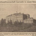 Budynek szkoły powszechnej w Garwolinie w czasie II wojny światowej